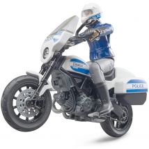 Bworld Scrambler Ducati Motard De La Police - Bruder