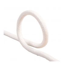 Cordon Tressé Blanc 6mm Au Mètre - My mercerie