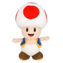 Nintendo Together+ - Peluche Super Mario - Toad Rouge 20 Cm