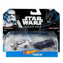 Pack De 2 Vehicules Star Wars Stormtrooper Et Death Trooper - Hot Wheels Rogue One - Mattel - Dxp95 - Hot Wheels