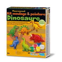 Kit Moulage - Dinosaure Fluorescent - Version Fr + Nl - 4M