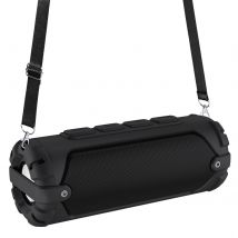 Enceinte Bluetooth Portable 20w Puissante Autonomie 4h Avec Sangle Outdoor Noir Yonis - Yonis