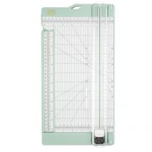Massicot Pliage Et Coupe - 15 X 30,5 Cm - Vert Menthe - Vaessen Creative