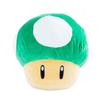 Super Mario - Peluche Mocchi-mocchi Champignon 1up 36 Cm - Tomy