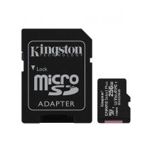 Kingston Carte Microsdxc 256go Uhs-i V30 Haute Vitesse Avec Adaptateur Noir - Kingston