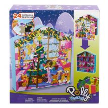 Calendrier De L'Avent Polly Pocket Noël 2024 - Maison, Poupées, Accessoires - Mattel - Hwp33 - Polly Pocket