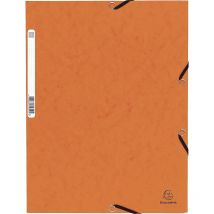 Chemise 3 Rabats Orange - Exacompta