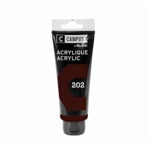Peinture Acrylique 100 Ml - Marron Terre D'Ombre Brûlée N°202 - Campus