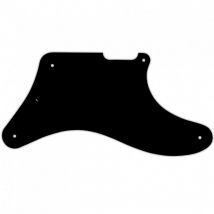 Pickguard Noir Pour Telecaster Cabronita Wd-custom Usa Fin 1ply .060