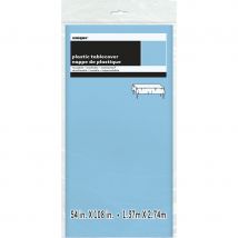 Nappe Unie Bleu Clair - Plastique - Annikids