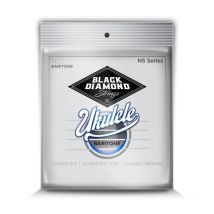 Black Diamond – Série N5 Ukulélé Baryton (argenté & Nylon)