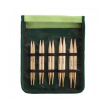 Set Chunky Aiguilles Interchangeables Bamboo - Knitpro Vert - KnitPro