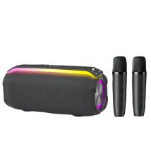 Enceinte Bluetooth Portable 20w Tws Son Hd Micro Double Gris Yonis - Yonis