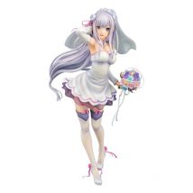 Re:zero -starting Life In Another World- - Statuette 1/7 Emilia Wedding Ver. 25 Cm - PHAT!