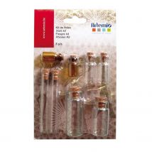 16 Fioles En Verre - Artemio