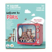 Maquette Bois 3d - Tv Paris - Graine Creative