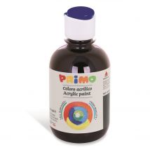 Flacon Peinture Acrylique 300 Ml Bouchon Flux Control Noir Primo - Primo