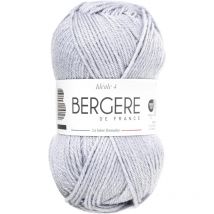 Pelote De Laine - Gris Perle - 50% Laine 50% Acrylique - Bergère De France - Idéale 4 - Bergere de France
