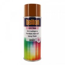 Bombe De Peinture Belton Spectral Ral8001 Brun Terre Sienne 400ml