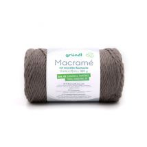 Bobine De Corde Macrame 330 Gr - Gründl 5 Gris