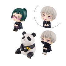 Jujutsu Kaisen - Statuettes Look Up Maki & Toge & Panda Limited Ver. 11 Cm - Megahouse
