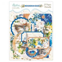 Tags Éléments Décoratifs En Papiers Scrapbooking Carterie Mediterranean Heaven - MINTAY