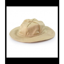 Chapeau En Tissu Beige Pour Amigurumi / Poupée - Ø 8 Cm - Circulo Beige Vendu Par 50 Cm