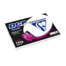 Ramette De 250 Feuilles De Papier 135g A4 Certifié Fsc Couché Brillant Blanc Clairefontaine - Clairefontaine