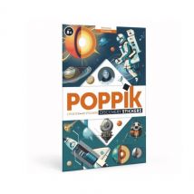 Poster Découverte Avec Stickers Astronomie - Poppik