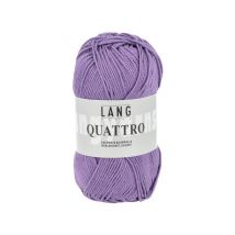 Fil À Tricoter 100% Coton Quattro - Lang Yarns 146 Violet