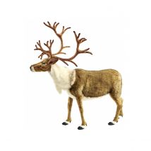 Hansa Peluche Geante Renne Nordic 165 Cm L Et 150 Cm H - Hansa Peluches Géantes