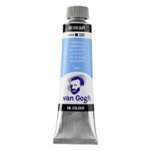 Peinture À L'Huile - Bleu De Sèvres - 530 - A L'Huile De Carthame - Van Gogh - 40ml