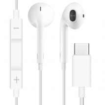Écouteurs Earpods Usb C Kit Mains Libres Câble Anti-sueur Original Apple Blanc