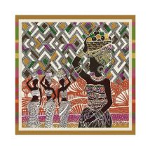 Carré Jacquard 48x48 Afrique - Distrifil