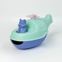 Hélicoptère Transformable En Bateau- Jouet Éco-responsable & Made In France - Turquoise - LE JOUET SIMPLE