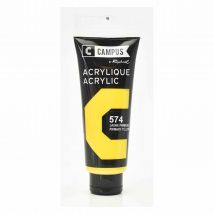 Peinture Acrylique 100 Ml - Jaune Primaire N°574 - Campus