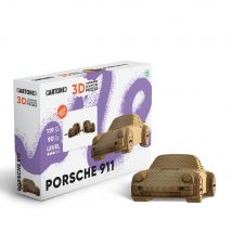 Cartonic Sculpture-puzzle 3d Carton - Porsche 911