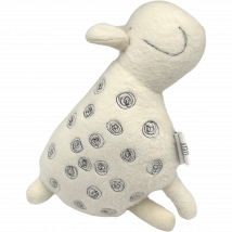 Doudou Chien Mouton Blanc