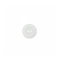 Boutons Costume Uni Polyester 2 Trous 25mm X 2 - Prym Blanc