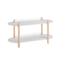 Sobuy Hstr01-hg Étagère De Rangement À 2 Niveaux - Sobuy