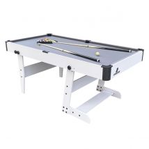 Table De Billard Pliable Hustle L Blanche - Cougar