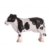 Figurine Vache Noire Et Blanche - Wudimals