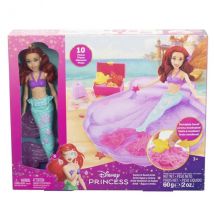 Coffret Ariel À La Plage : Piscine Et Sable À Modeler - Disney Princess - Mattel - Hwb39 - DISNEY PRINCESS