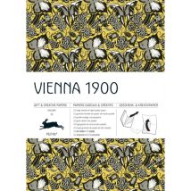 Papiers Créatifs - Motifs Art Déco Vienna 1900 - Scrapbooking - 12 Feuilles - 50x70cm - Hot off the press