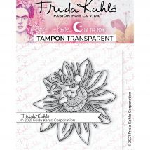 Tampon Transparent - Fleur Passiflore 1 - 9,5 X 6,5 Cm - Love in the moon