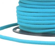 Bobine 30m Cordon Coton Bleu 4mm - My mercerie