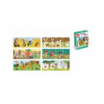 Jeu De 7 Familles Family Farm - Jura Toys