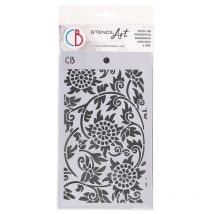 Pochoir Plastique Souple Réutilisable 24 X 14.5 Cm Ciao Bella Palenque 68 - CIAO BELLA