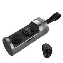 Ecouteurs Bluetooth Rose Gold Sans Fil Avec Boîtier De Charge Stéréo V5.0 Gris Yonis - Yonis
