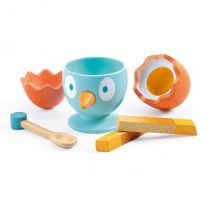 Oeuf Coco En Bois - Djeco - Dj06542 - Dinette / Cuisine - Jeu D'Imitation - Djeco